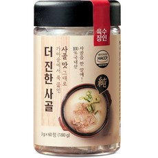 오감식탁 더 진한 사골 코인육수, 180g, 1개
