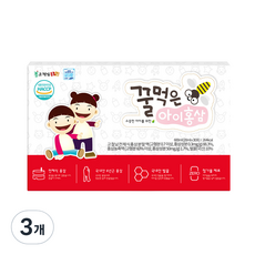 고철남홍삼 꿀먹은 아이홍삼, 30회분, 3개