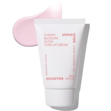 [비건뷰티] 이니스프리 왕벚꽃 글로우 톤업 크림, 50ml, 1개