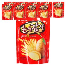 오리온 눈을감자 스낵, 56g, 10개