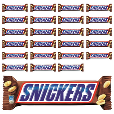 SNICKERS 士力架 花生巧克力, 50g, 24條
