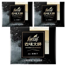 去味大師 汽車消臭易 銀離子, 120g, 3盒