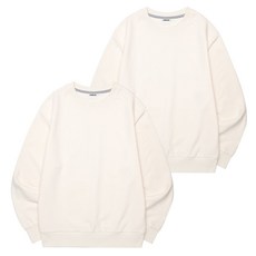 OVERCAST 素色圓領長袖上衣 2件組