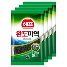 해표 완도 미역, 4개, 45g