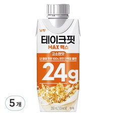 TAKEFIT 蛋白質飲Max 香甜口味, 250ml, 5個