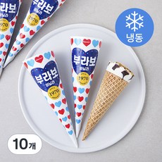 해태제과 부라보 바닐라 (냉동), 160ml, 1개입, 10개 160ml, 20개