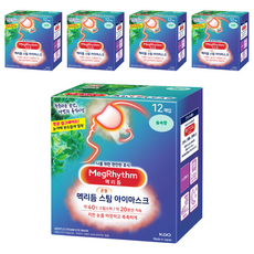 MegRhythm 美舒律 蒸氣眼罩 森林浴香, 12入, 5盒