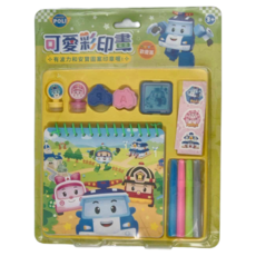 ROBOCAR POLI 波力 可愛彩印畫 歡慶篇 3歲以上, 1組