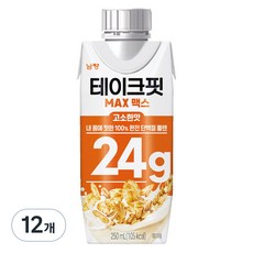 TAKEFIT 蛋白質飲Max 香甜口味, 250ml, 12瓶