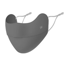 GOLOV.EJOy 冰絲防曬口罩, UPF50+ 防曬防紫外線, 深灰