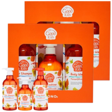ATONO2 童用Good Kids洗髮精+護髮素+沐浴乳組, 2套
