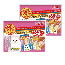 이나바 고양이 야끼사사미 어덜트용 버라이어티 QSC-19 24p, 구운 닭가슴살, 2세트 구운 닭가슴살, 2세트