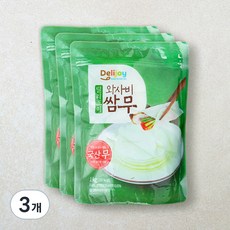 딜리조이 와사비쌈무, 1kg, 3개