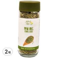 내츄럴스파이스 펜넬 씨드, 40g, 2개