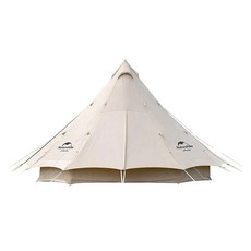 Naturehike Brighten 20棉布金字塔帳篷主體無配件 朗 NH20ZP012 3.8 KG 512 x 475cm, 流沙金, 1個