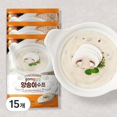 곰곰 양송이 수프 (냉장), 190g, 15개