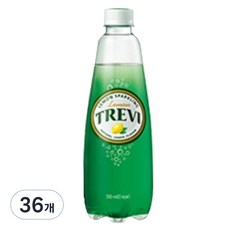 트레비 레몬 탄산음료, 500ml, 36개