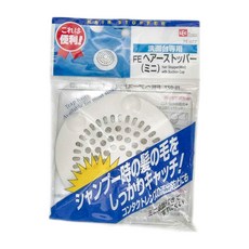 LEC 洗臉台排水口專用毛髮過濾器, S型, 柔軟彈性材質, 吸盤吸附, S(直徑10 x 2cm), FE077