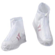 中筒雨鞋套 Set, PVC材質, 加厚防滑防水耐磨, M/L/XL/2XL/3XL尺寸, 白色