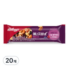 에너지바K 베리앤넛, 30g, 20개