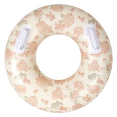 Motherworks Swim Ring幼兒手把圓形泳圈 一般型, 1個, 粉花標準型
