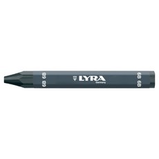 德國LYRA 林布蘭六角石墨條6B 素描繪畫專用 柔軟滑順 陰影效果, 1個