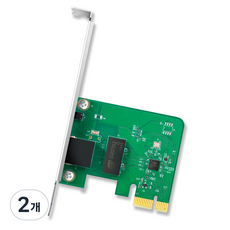 티피링크 기가비트 PCIe Express 네트워크 어댑터 랜카드 데스크탑용, TG-3468, 2개