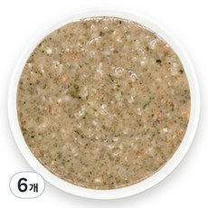 짱죽 유아용 실온 이유식 중기 죽 1, 160g, 6개, 한우소고기김죽