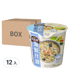 金車高頓粥海鮮什榖輕食粥, 12入, 38g