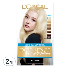 로레알파리 엑셀랑스 블리치 슈프림 탈색제, 174g, 2개