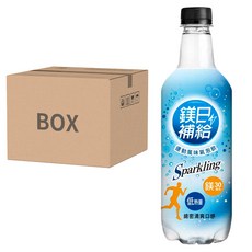 悅氏 鎂日補給運動風味氣泡飲 30鎂 24瓶 低熱量 氣泡水, 520ml