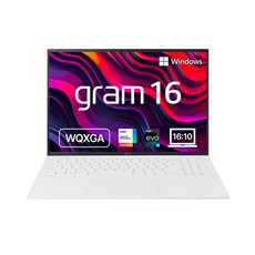 LG전자 2022 그램 16 코어i5 인텔 12세대, 스노우 화이트, 256GB, 16GB, WIN11 Home, 16Z90Q-GAFWK