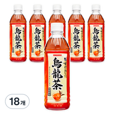 산가리아 스바라시 우롱차, 500ml, 18개