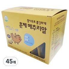 행복담기 훈제 메추리알, 45개, 15g