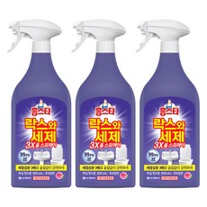 홈스타 락스와세제 3X 폼 스프레이 후로랄, 500ml, 3개