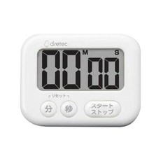 dretec 香香皂大螢幕大音量計時器，大螢幕顯示(約6.3x3cm)，附直立架、掛孔、磁鐵, T-636DWTKO, 1個