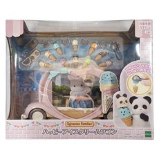 EPOCH Sylvanian Families 森林家族 冰淇淋餐車組 玩具套裝, 1組