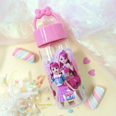 LE BARN 收服!迷你寶兒童蝴蝶結提把水瓶, 380ml, 1個, 混色