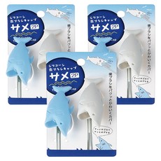 ECHO 牙刷頭矽膠收納套2件組3組混合顏色, 可愛造型, 牙刷保護套, 旅行便攜, 3組, 混合顏色