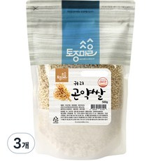 토종마을 귀리 곤약쌀, 3개, 500g