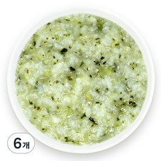 짱죽 실온 이유식 중기, 160g, 6개, 고구마브로콜리죽