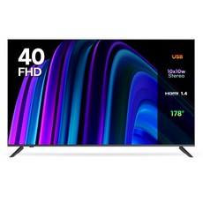 이노스 FHD LED TV 40인치 티비, 101.6cm(40인치), E4000FC, 스탠드형, 고객직접설치