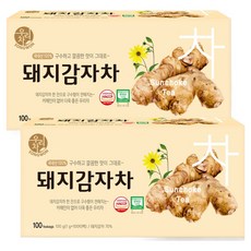 우리차 돼지감자차, 1g, 100개입, 2개