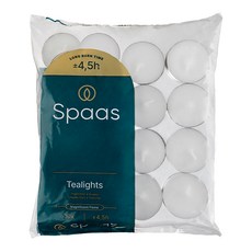 SPAAS 鋁殼蠟燭, 無味, 13g, 30入