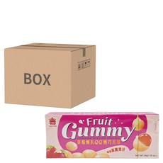 義美 QQ糖巧克球 草莓煉乳, 50g, 60盒