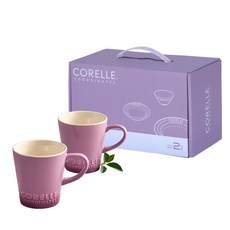 코렐코디네이츠 머그컵 325ml, 퍼플, 2개 퍼플, 2개