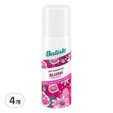 바티스트 드라이샴푸 블러쉬, 50ml, 4개