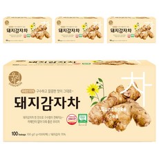 우리차 돼지감자차, 1g, 100개입, 4개