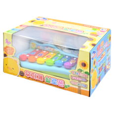 OZ TOY 彩虹旋律木琴玩具, 激發孩子們的興趣，一種可以玩球和演奏木琴的玩具, 27 x 13.5 x 18cm, 混合顏色, 1組