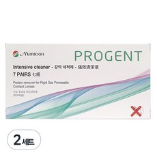 메니콘 프로젠트 하드렌즈 드림렌즈 단백질 제거제 세트, 2세트, 5ml
